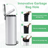 Trash Can Sleek Stainless Steel with Soft-Close Lid and Odor Control Modern Durable & Hygienic