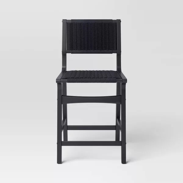 Ceylon Woven Counter Height Barstool, final cut