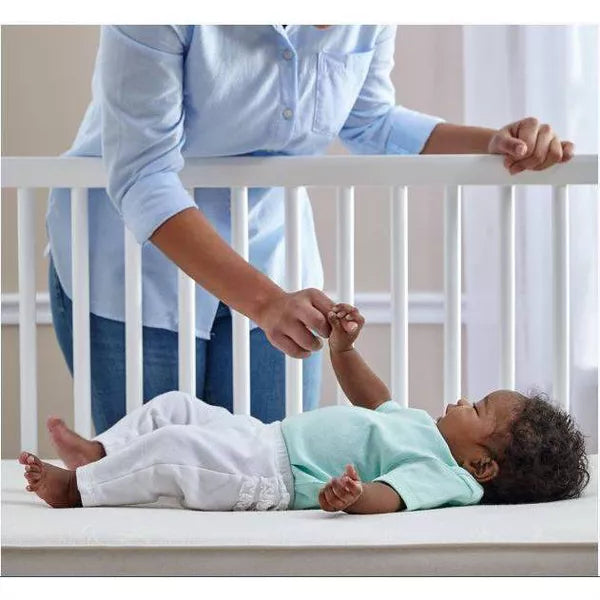 Butterfly Breathable Knit Crib and Toddler Mattress