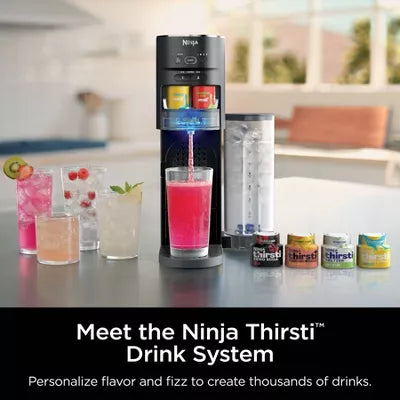 Thirsti Drink System Stainless Steel & Plastic, Cartridge
