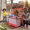 Love U Latte Coffee Shop Playset - 64pc