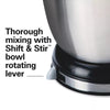 Hand/Stand Mixer 6-Speed Kitchen Mixer, Stainless Steel Bowl