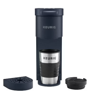 K-Mini Go, Multicup Reservoir Single-Serve K-Cup Pod Coffee Maker with Strong Brew Button