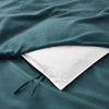 Heavyweight Linen Blend Duvet Cover & Pillow Sham Set - King