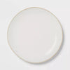 12pc Stoneware Wethersfield Artisan Dinnerware Set White
