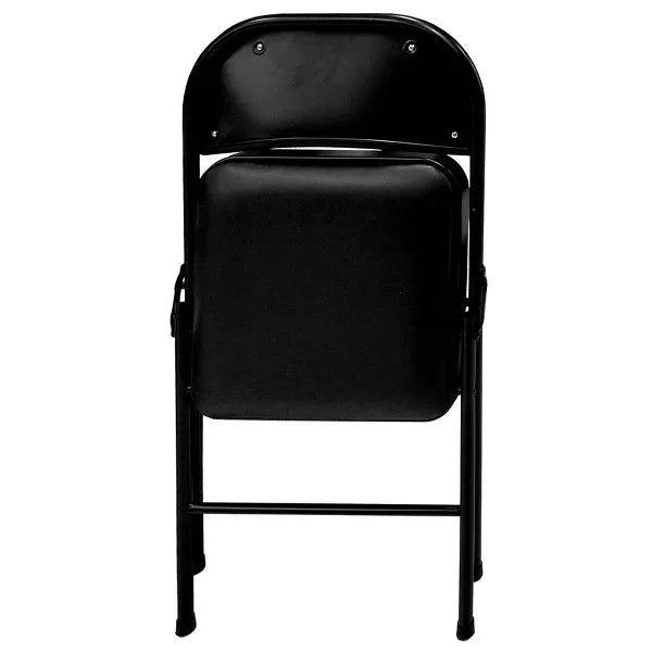 Vinyl Padded Chair Black