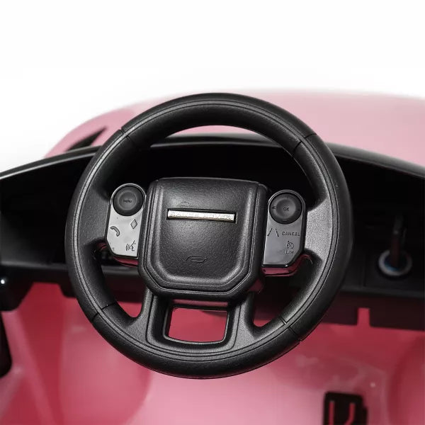 12V Range Rover Evoque Powered Ride-On Car - Pink