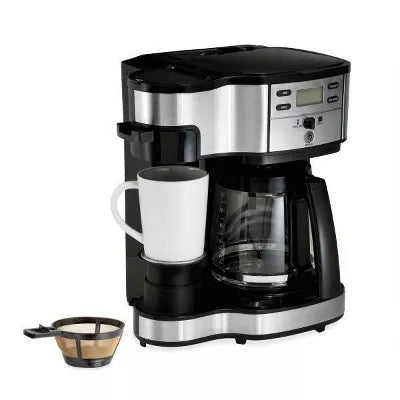 12 Cup & Single Cup Program Coffee Maker