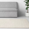 Washable Solid Machine Tufted Rug 4'5'x6