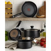 20pc Simply Cook Nonstick Cookware Set Black