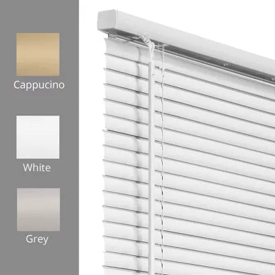 Light Filtering Vinyl Mini Blind White