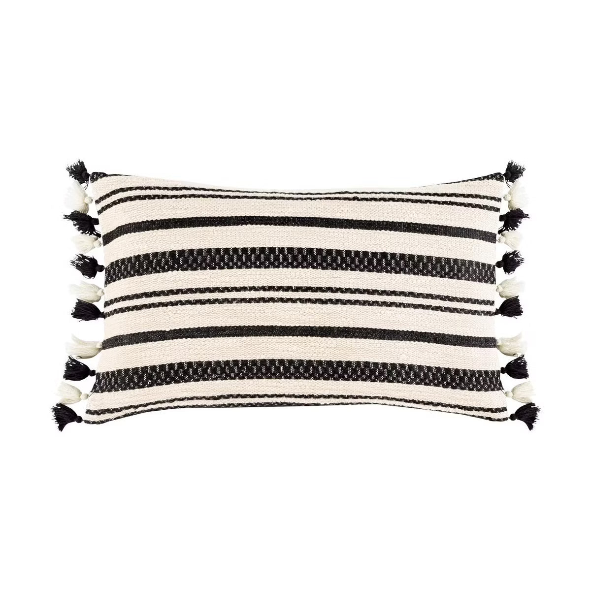 Livabliss Justine Global Beige Throw Pillow-SHOWROOM ITEM