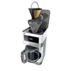 12-cup Drip Coffee Maker - Stainless Steel/White: Automatic Shut-Off, Glass Carafe