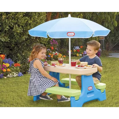 Easy Store Jr. Play Table with Umbrella