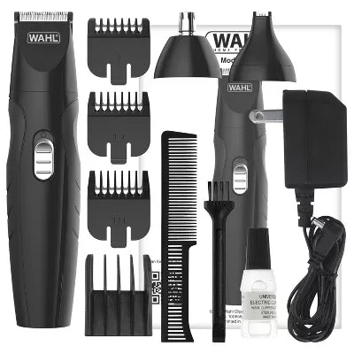 All In One Cordless Electric Beard Trimmer, Detailer, and Nose Trimmer for Men