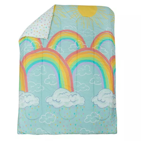 Twin Rainbow Clouds Kids' COMFORTER ONLY