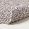 Bleached Jute Fringe Rug 2'x3' Accent