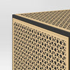 Nesting Accent Table Black/Natural 1-Piece