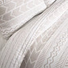 3pc Hygge Geo Reversible Cotton Quilt & Sham Set - King