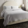 Luxe Diamond Stitch Velvet Quilt Full/Queen
