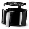 Digital Window Air Fryer with 8 Presets & Guided Cooking: Dishwasher-Safe Parts