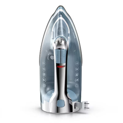 Steam Iron Retractable Cord Gray