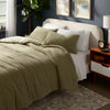 3pc Traditional Cozy Chenille Comforter and Sham Set - Full/Queen