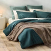 Heavyweight Linen Blend Comforter & Sham Set - King