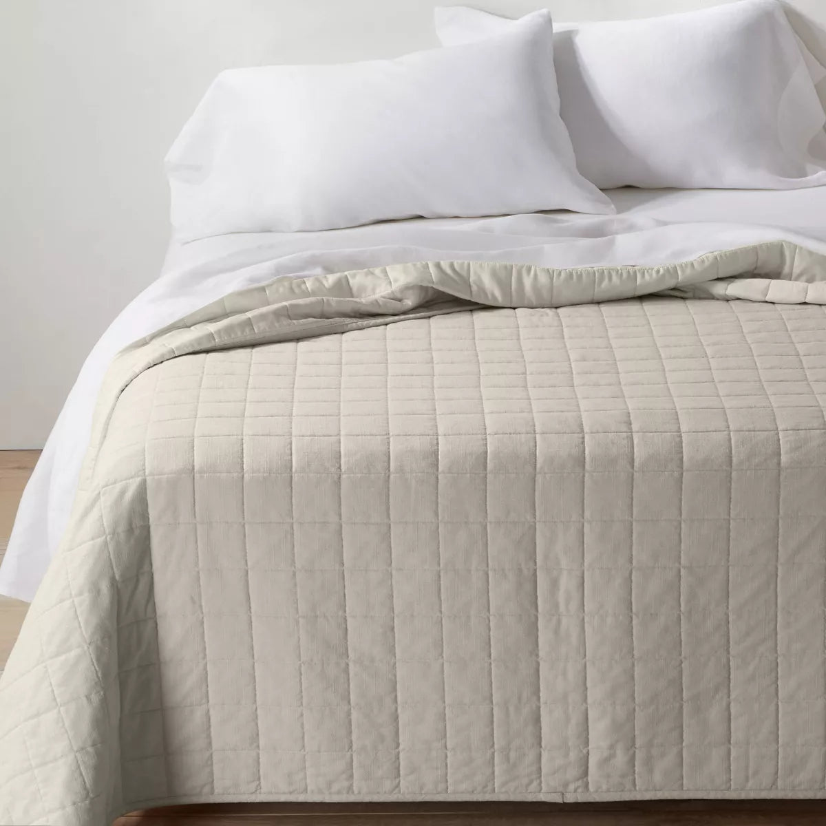 Heavyweight Linen Blend Quilt King