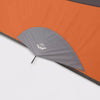 6 Person Straight Wall Tent - Orange
