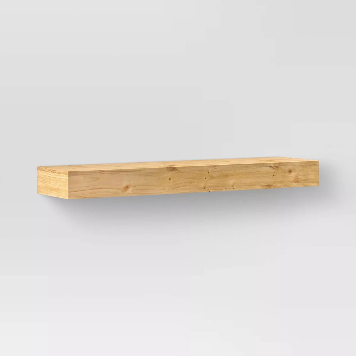 Floating Wood Shelf