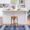 Rae Ratten Seat Backless Counter Height Barstool