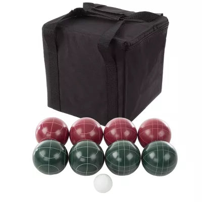Regulation Outdoor Bocce Ball Set With Carrying Case