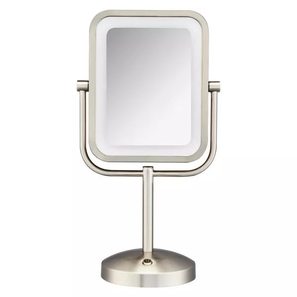 LED Vanity Makeup Mirror - Silver