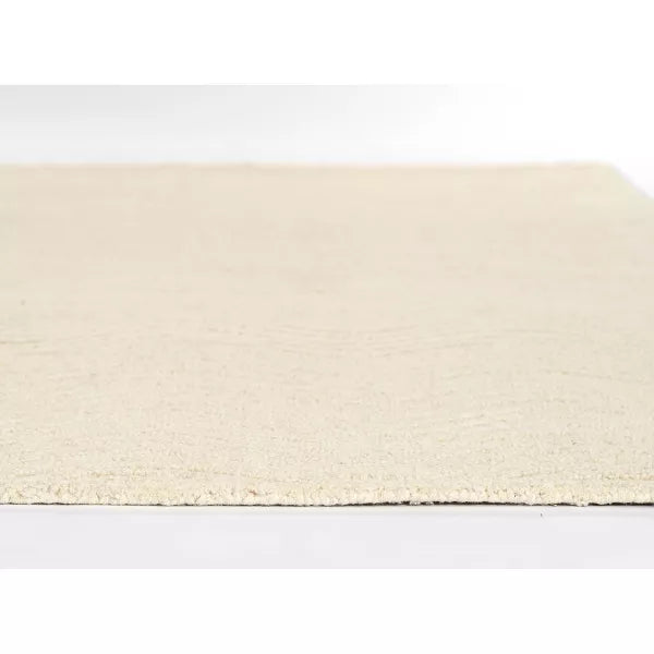 Archer Omorose Geometric Handtufted Rug Ivory 2'x3'
