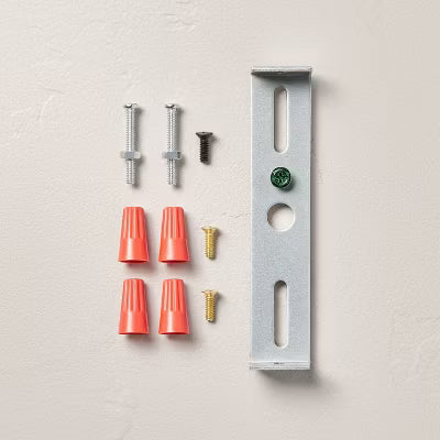 Milk Glass Semi-Flush Mount Ceiling Light