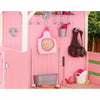 Horse Barn Playset for Dolls - Saddle Up Stables - Pink