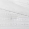 Woven Waffle Stripe Comforter Bedding Set Full/Queen