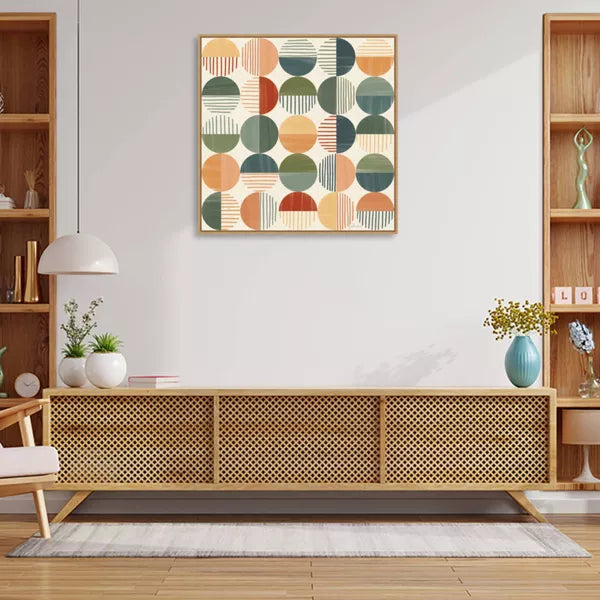 Born to Roam Pattern II by Janelle Penner Framed Canvas Wall Art Print