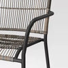 Latigo Stackable Patio Chair Gray