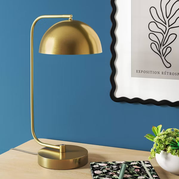 Glossy Metal Table Lamp
