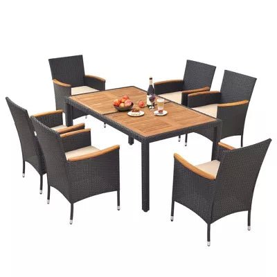 3-Piece Outdoor Dining Chair