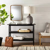 Resin Table Lamp Gray