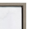 1-Piece Sylvie Layers by Maja Mitrovic of Makes My Day Happy Framed Canvas Gray