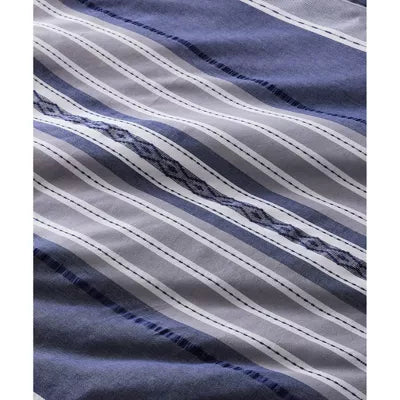 3pc Leo Comforter Set Denim, Full/Queen
