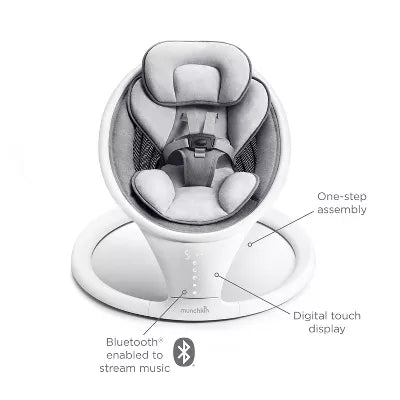 Bluetooth Enabled Baby Swing