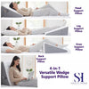 Bed Wedge Pillow with High Density Foam for Versatile Support