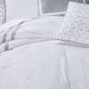 8pc Applique Border Comforter Bedding Set - King