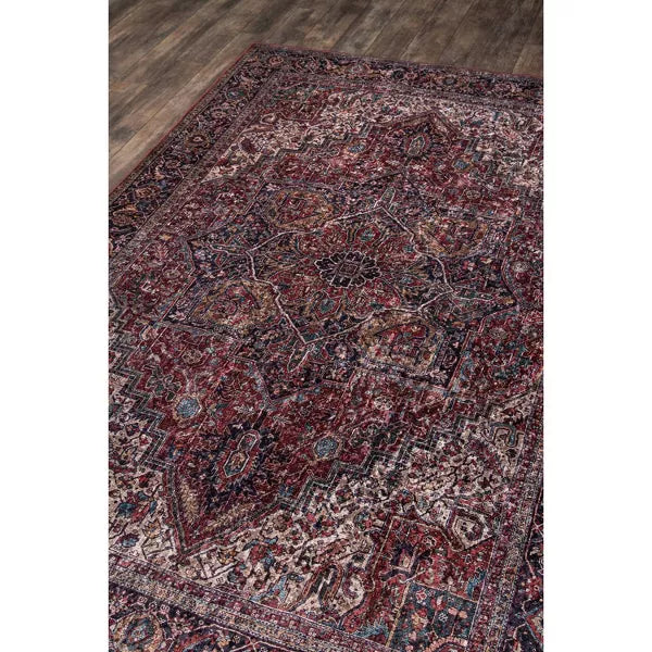 Karachi Alai Rug Burgundy 6'x9'