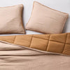 Textured Chambray Comforter & Sham Set -Full/Queen